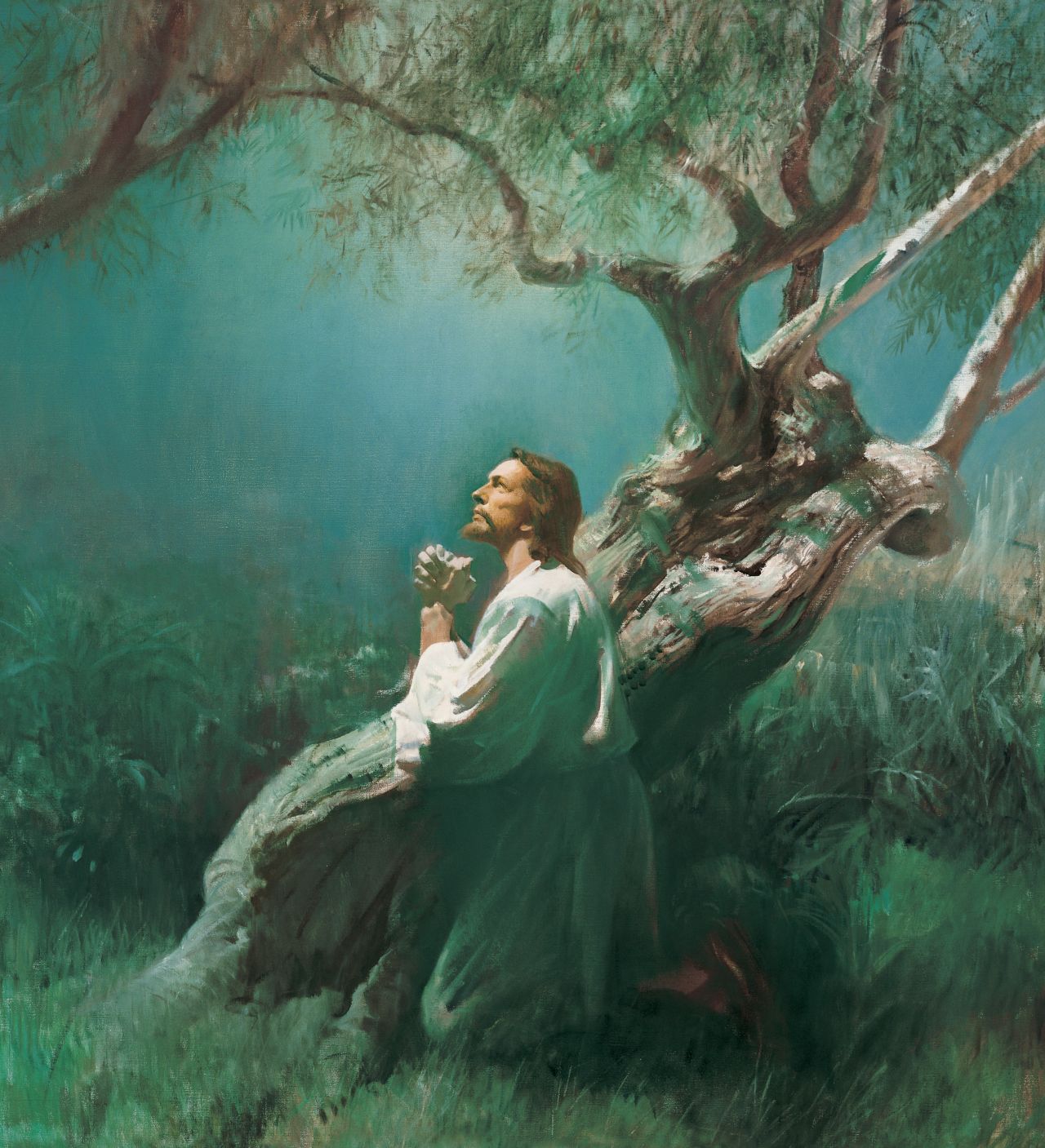 Jesus in Gethsemane